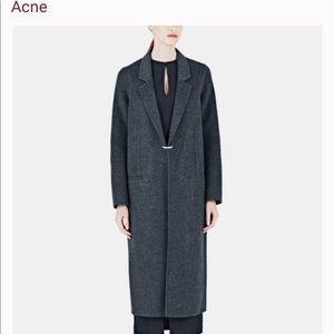 Acne Studio style Wool Coat